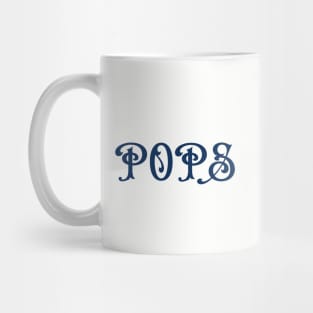 "Pops" Blue - Grandparent Mug